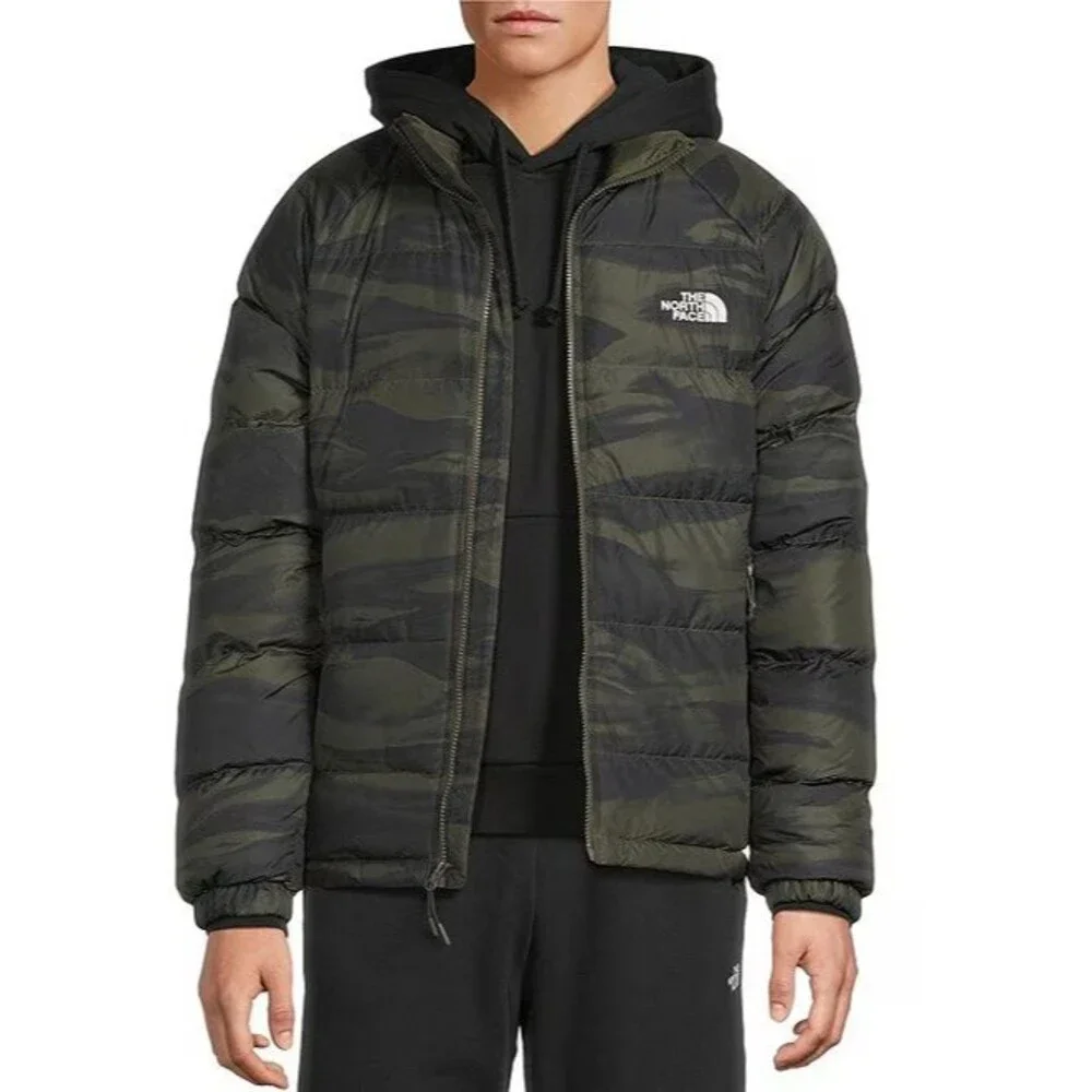 The North Face Men's Hydrenalite 600 Down Jacket Taupe Green Camo NWT SZ XL